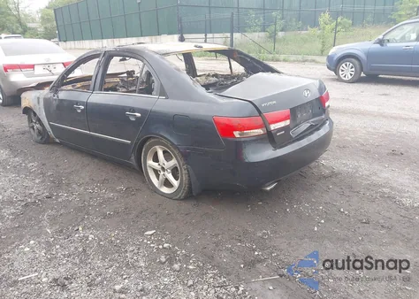 2008 Hyundai Sonata Limited V6/Se V6 из США, поврежденный, VIN 5NPEU46F68H309791